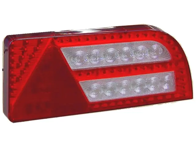 LED Rear Combination Lamp PRO-CURVE 12/2 right, AMP-connector 