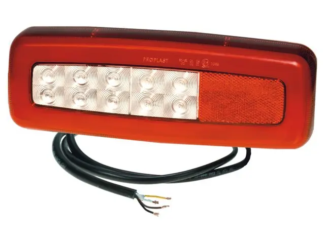 LED Rear Combination Lamp PRO-ROAD LG 12 cable 0,5m, ADR-appr., tail light in lig 