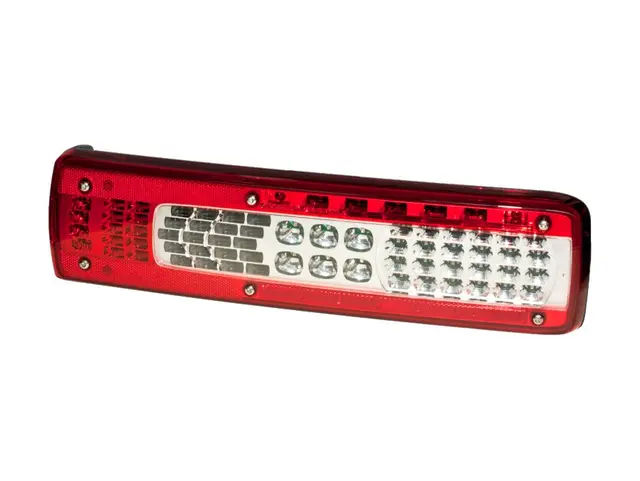 LED Rear Combination Lamp VOLVO left hand version with number plate lamp 