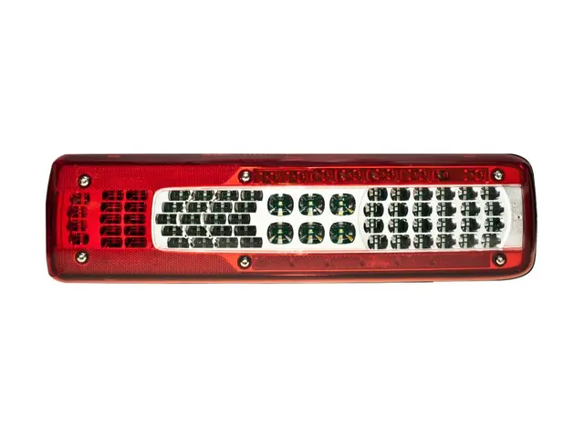 LED Rear Combination Lamp VOLVO left hand version with number plate lamp 