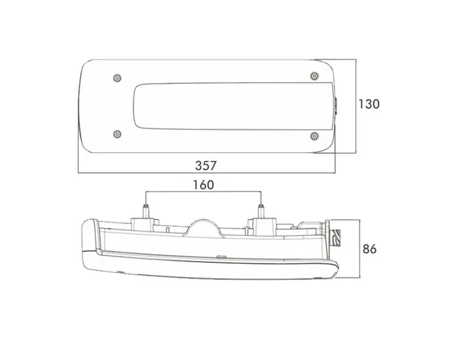 LED Rear Combination Lamp VOLVO right hand version with integrated back 