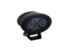 LED work lamp spot beam blue, 9-48V, 750lm, IP68