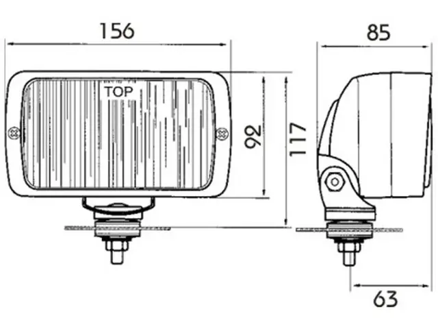 H3-Work Lamp without handle without switch 