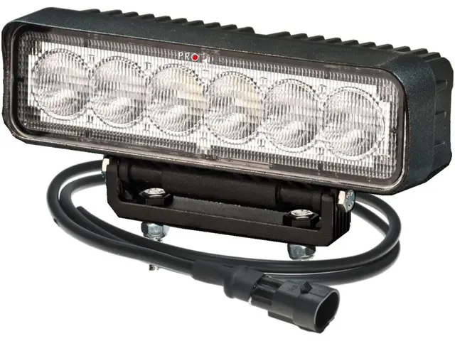 LED Work Lamp PRO-POWER-ROCK 4500 lumen cable 0,2m + AMP SUPER SEAL connector, 1 