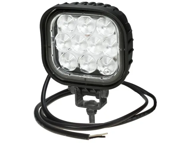 LED Work Lamp PRO-ROCK II Spot 2000 lume cable 0,5m, 12-80V 