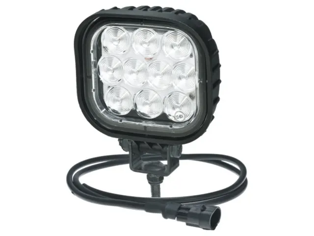 LED Work Lamp PRO-ROCK II Standard 2000 cable 0,2m + AMP SUPER SEAL connector, 1 