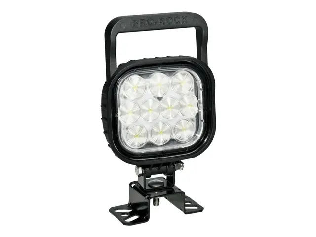 LED Work Lamp PRO-ROCK II H&S with handl U-bracket, 2000 lumen, cable 0,5m, 12-36 