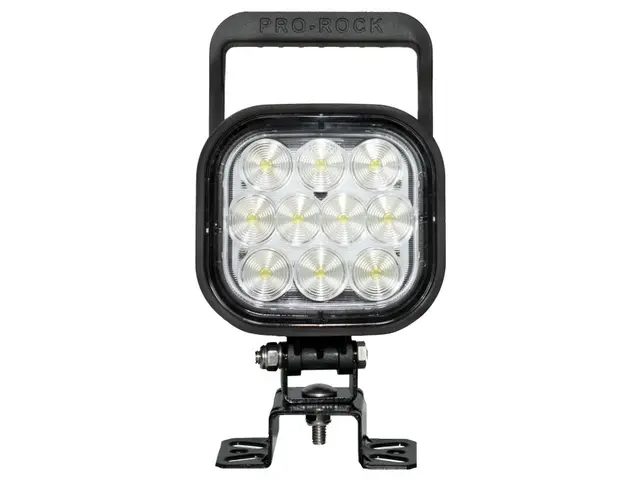 LED Work Lamp PRO-ROCK II H&S with handl U-bracket, 2000 lumen, cable 0,5m, 12-36 