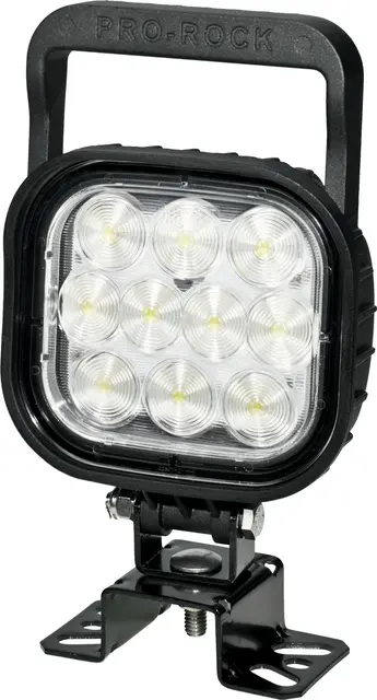 LED Work Lamp PRO-ROCK II H&S with handl U-bracket, 2000 lumen, cable 0,5m, 12-36 