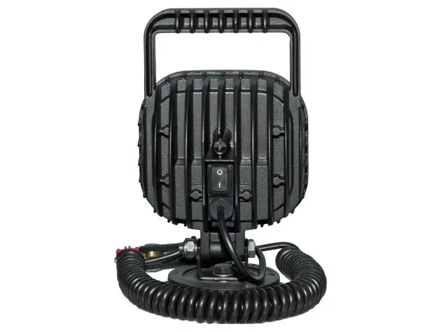 LED Work Lamp PRO-ROCK II H&S with handl vacuum/magnetic, 2000 lumen, spiral cabl 