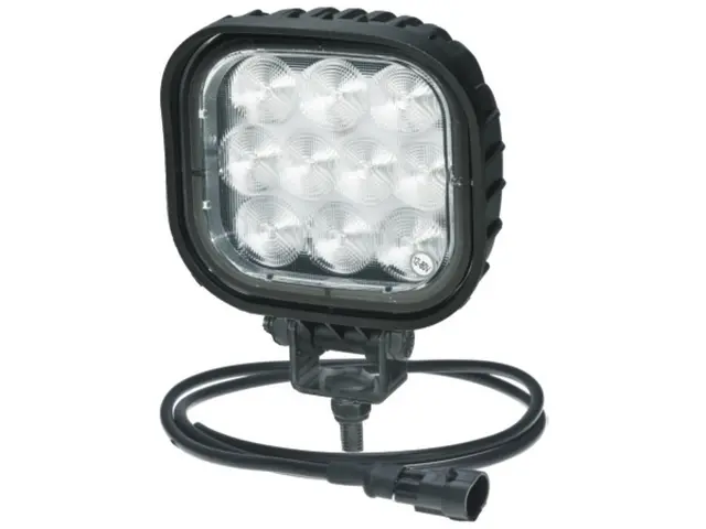 LED Work Lamp PRO-ROCK II Wider 2000 lum cable 0,2m + AMP SUPER SEAL connector, 1 