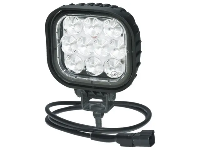 LED Work Lamp PRO-ROCK II Wider 2000 lum cable 0,2m + DEUTSCH DT connector, 12-80 