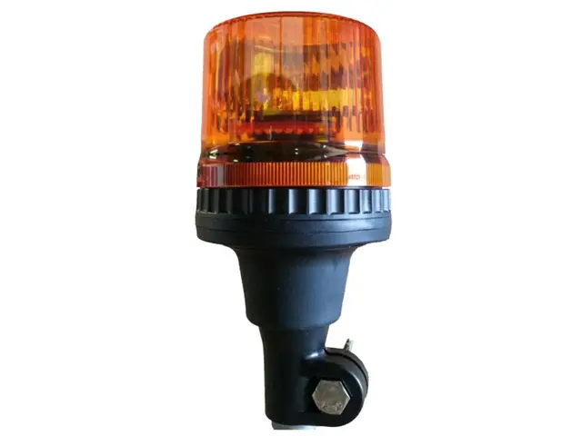 Rotating Beacon PRO-REX flexible pole mount fixation, 12V, ECE R 
