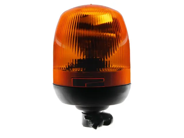 Rotating Beacon PRO-EUROLINE flexible po 12/24V, amber 