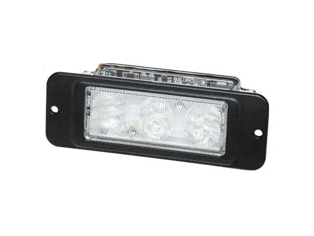 LED Beacon PRO-M-STROBE recessed version 12-36V, ECE65, blue 