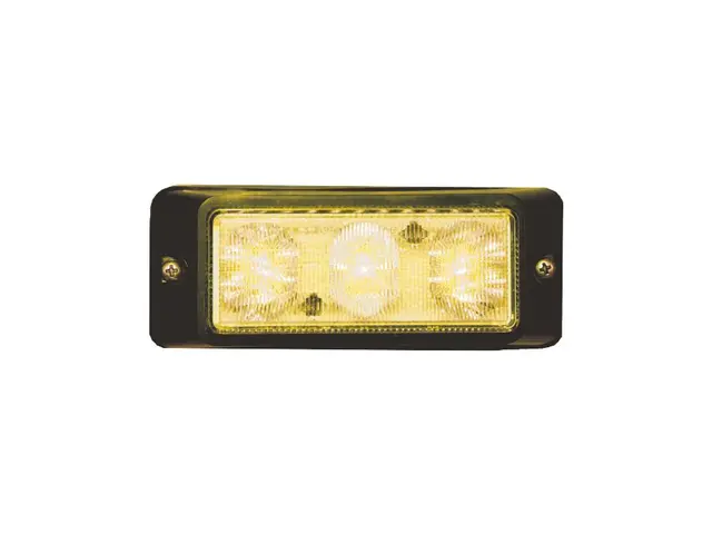 LED Beacon PRO-M-STROBE pendant version 12-36V, ECE65, amber 
