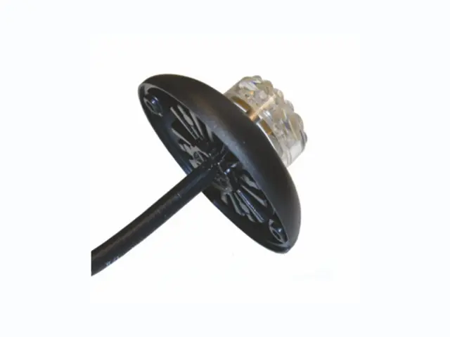 LED Beacon PRO-MICRO-STROBE ECE amber, cable 2,7m, 10-30V, recessed or p 