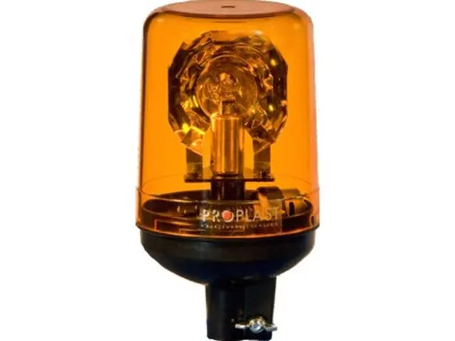 Rotating Beacon ECO LINE I 12V pole mount 