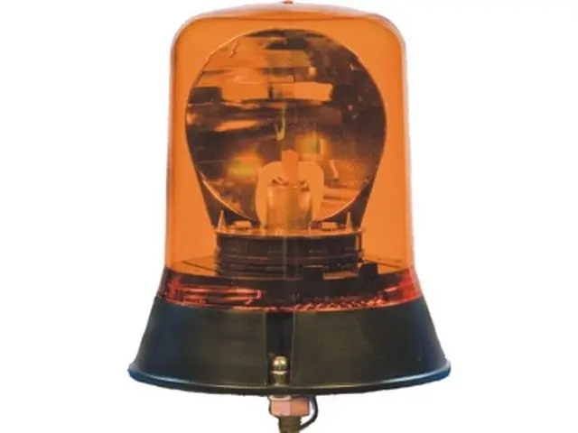 Rotating Beacon STANDARD LINE 1 bolt M12 12/24V, amber 