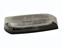 LED Lightbar PRO-MICRO-BAR amber, clear lens, 4 bolt fixation, 12/2