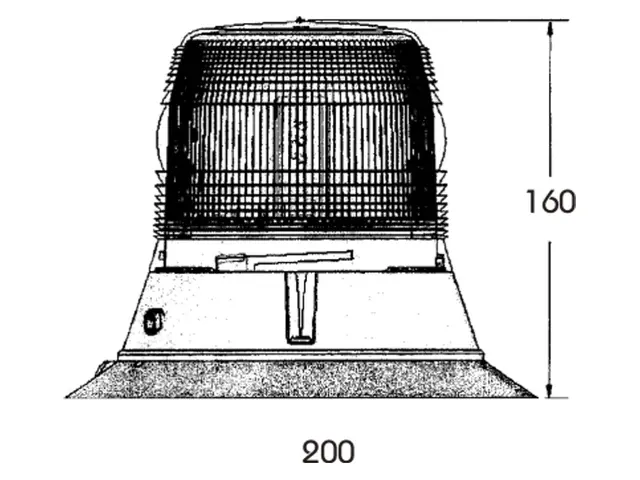 LED Beacon PRO-FLASH II magnetic ficatio 12/24V, ECE R65 