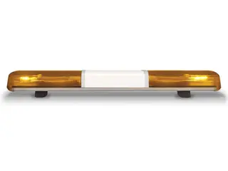 LED Lightbar PRO-ROTALED II 2 Modules, center section opal, 1054mm,