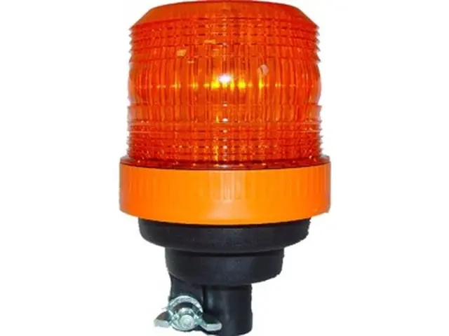 Xenon Single Flash Beacon 10-30V flexible pole mount 