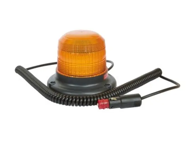 Xenon Single Flash Beacon 12/24V magnetic 