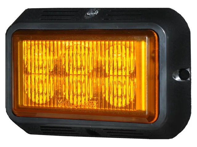 LED Beacon PRO-STROBE 12/24V cable 1,8m, amber, surface mount 