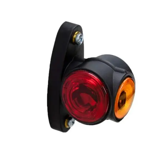 LED Marker Lamp PRO-SUPERPOINT III 12/24V, cable 1,75m, flexible housing 