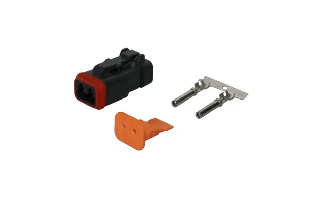 Connector 2-pole DEUTSCH DT 2-pole female 