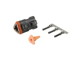 Connector 3-pole DEUTSCH DT 3-pole female