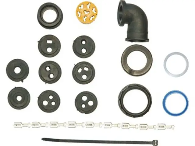 Repairkit Connector ASS1/ASS2 left 7-pole yellow 