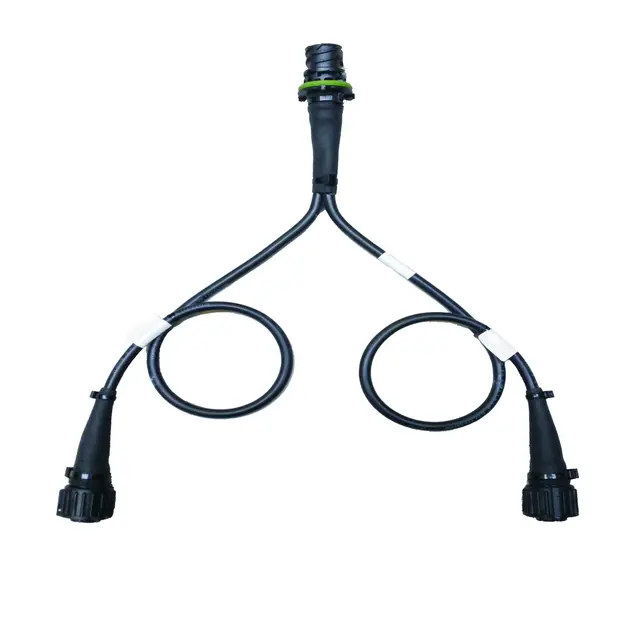 Distributing cable 1 x 7-pole to 2 x 7-p cable 0,5m 