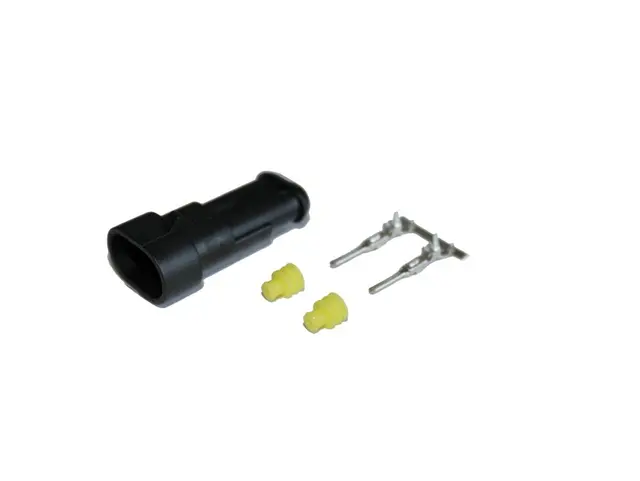 AMP SUPER SEAL Connector 2-pole male 