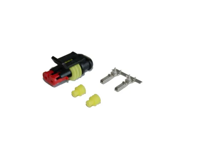 AMP SUPER SEAL Connector 2-pole female 