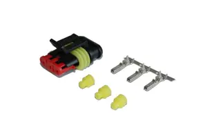 AMP SUPER SEAL Connector 3-pole female