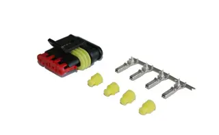 AMP SUPER SEAL Connector 4-pole female