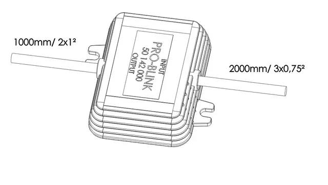 Blink Unit for Sidemarker Lamps Version 