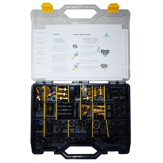 Sortimentkasse Small Raufoss ABC box 61 pièces 