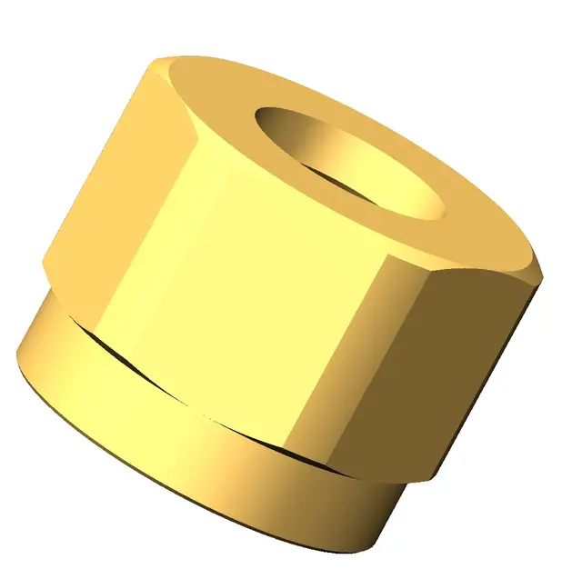 Nut For Hose Nipple M16x1,5 - Raufoss 