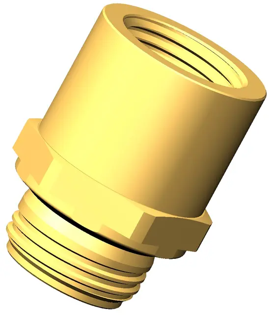 Transfer adapter with air flow G3/8'' -  M16x1,5 