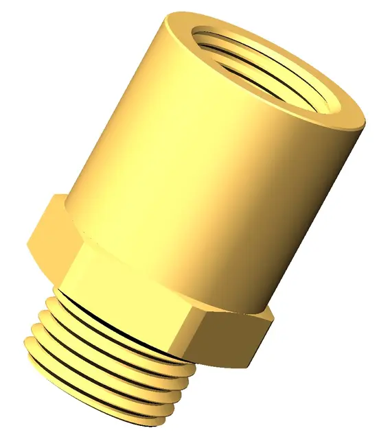 Transfer adapter 3/4'' 14 NPTF - M22x1,5 