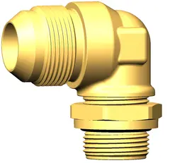 90° Elbow SAE J512 M22x1,5 - 1-1/16-14UNS