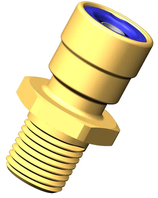 ABC New Line Push-In Coupling M10x1 - T10X1,5 - Raufoss 