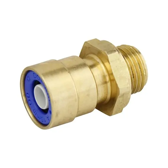 Overgang ABC Push-In Ø10x1,00 - M16x1,50 Raufoss 