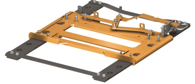 Forskyvbart understell Scania / DAF SAF 