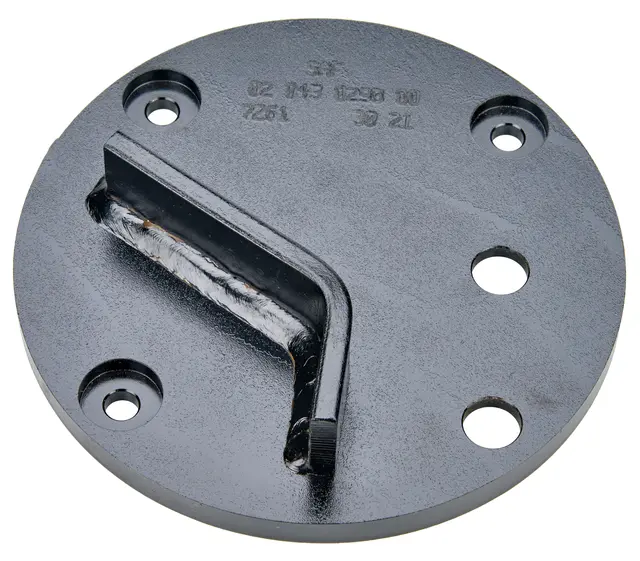 Festeplate Høyre Ø240x15 Offset 70mm SAF 
