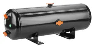 Lufttank 20L m/brakett Ø206 L690 Sauer