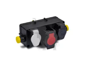 LYSKONTAKT FRONTVEGG SCHMITZ 1x15-pole+2x 7-pole junction box 